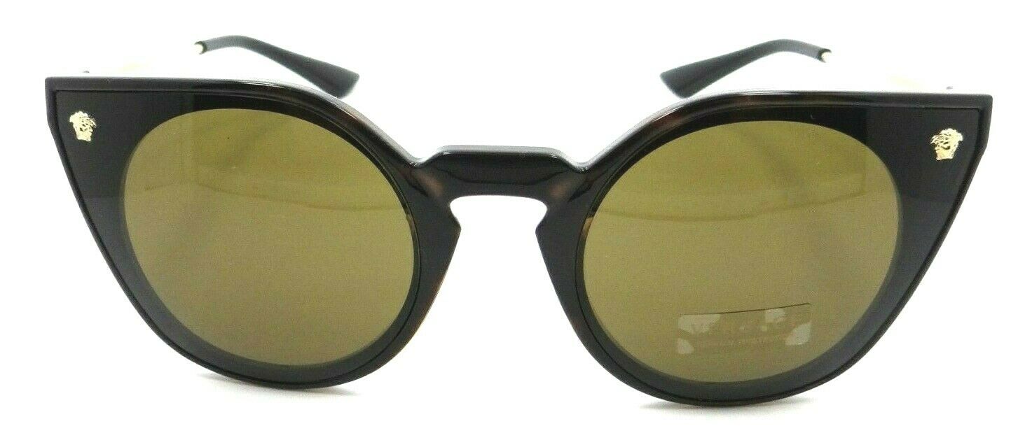 Versace Sunglasses VE 4410 108/73 60-22-140 Havana / Dark Brown Made in Italy-8056597531627-classypw.com-2