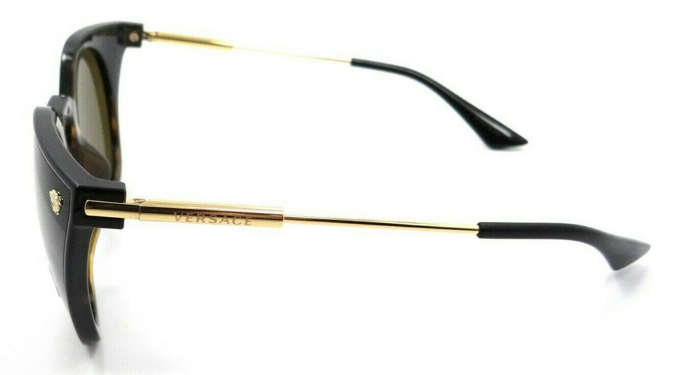 Versace Sunglasses VE 4410 108/73 60-22-140 Havana / Dark Brown Made in Italy-8056597531627-classypw.com-3