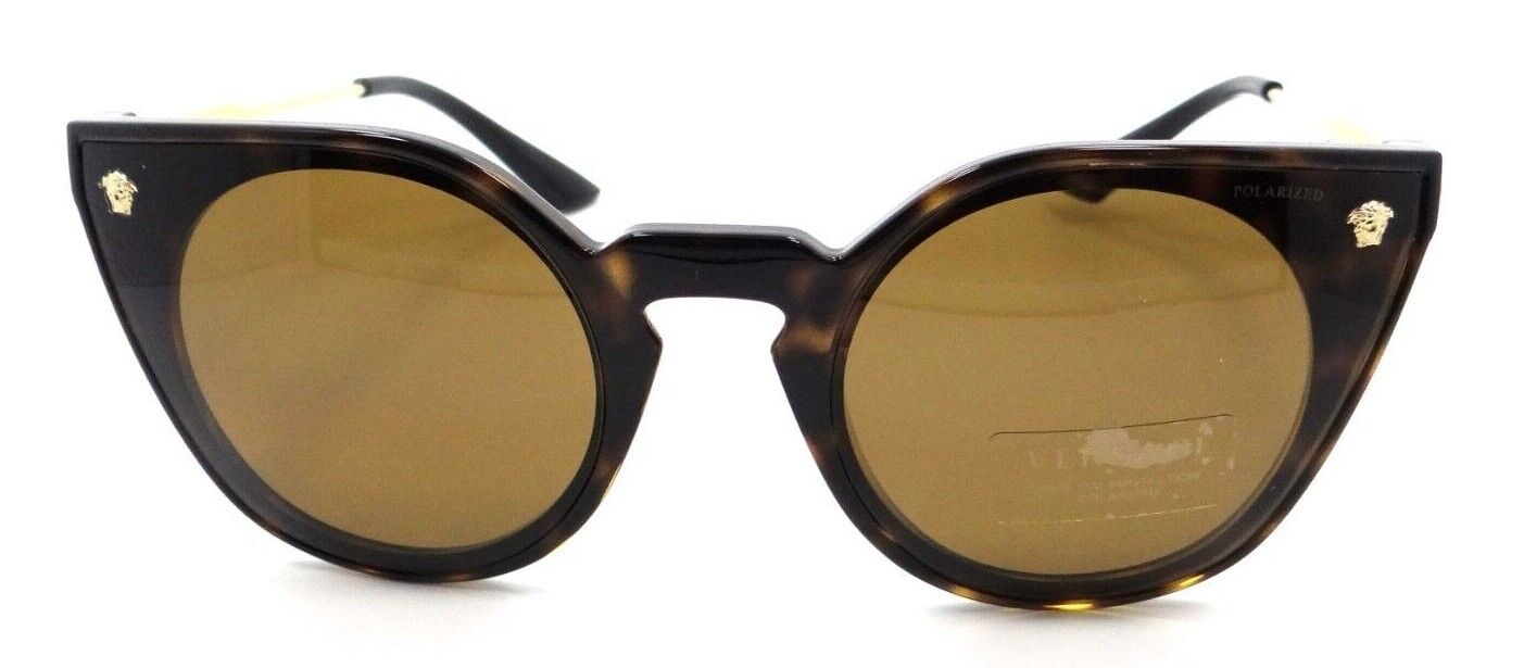 Versace Sunglasses VE 4410 108/83 60-22-140 Havana / Dark Brown Polarized Italy-8056597554619-classypw.com-2