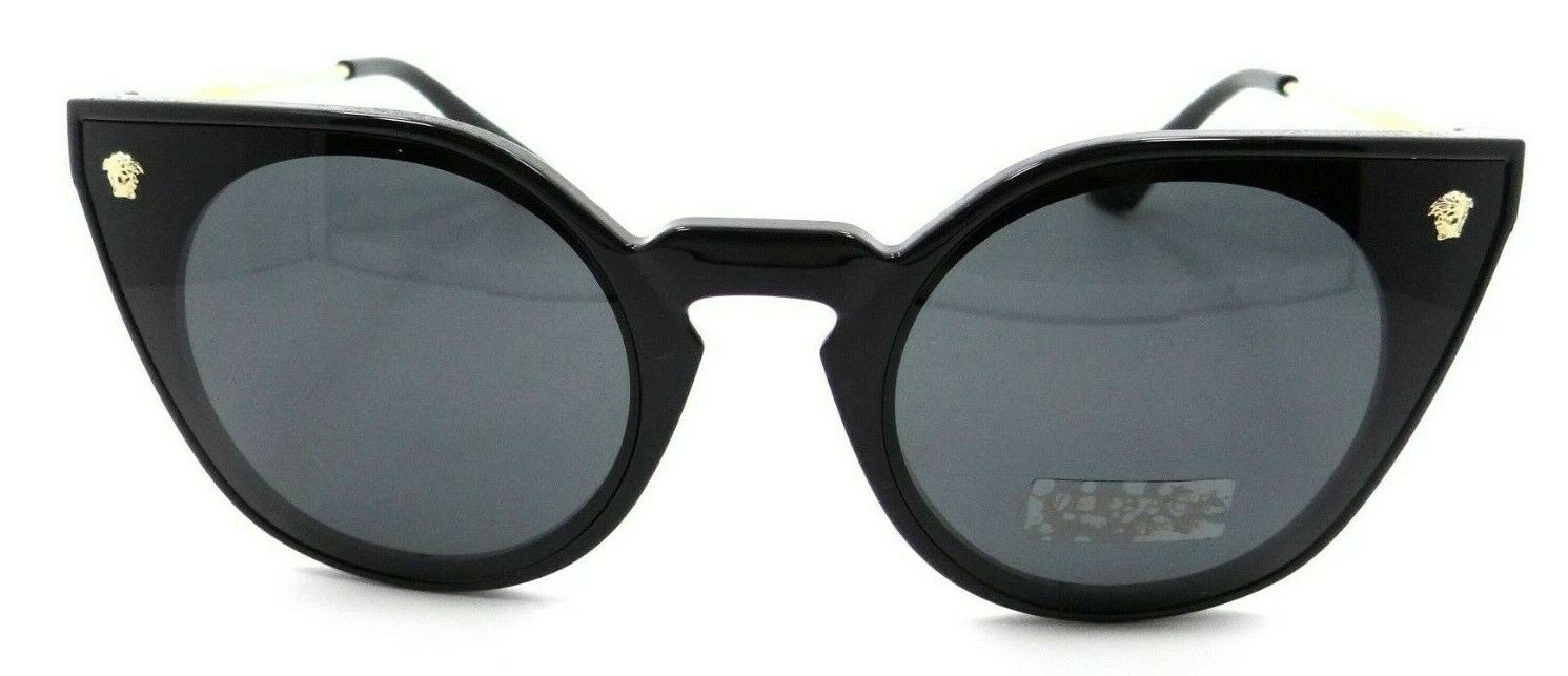Versace Sunglasses VE 4410 GB1/87 60-22-140 Black / Dark Grey Made in Italy