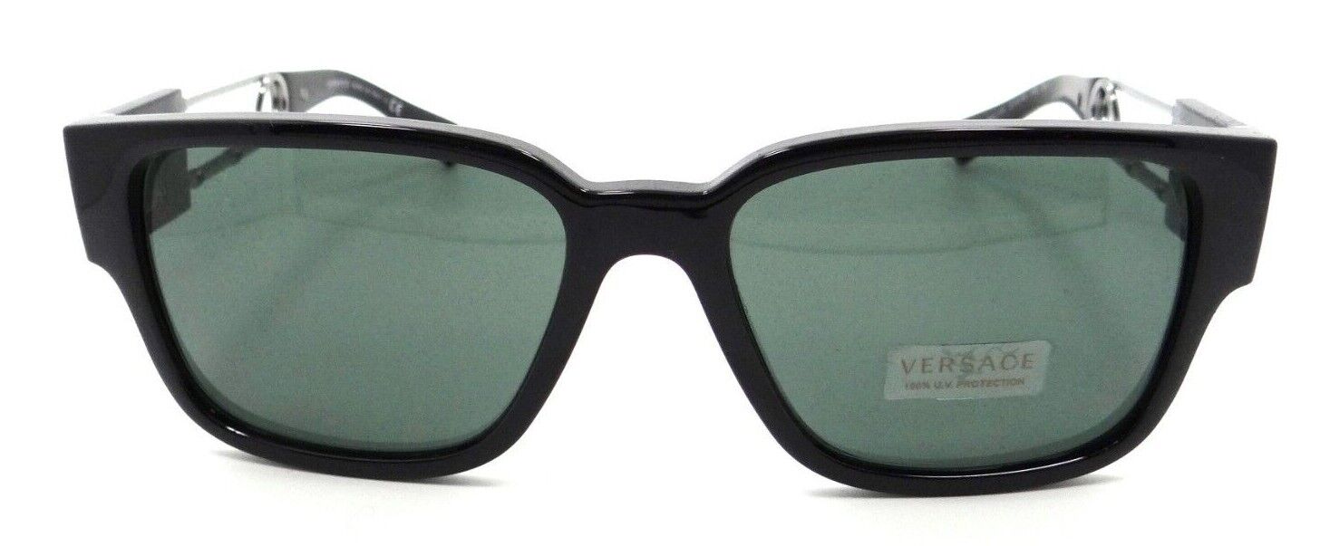 Versace Sunglasses VE 4412 GB1/71 57-18-140 Black / Dark Green Made in Italy-8056597526555-classypw.com-2