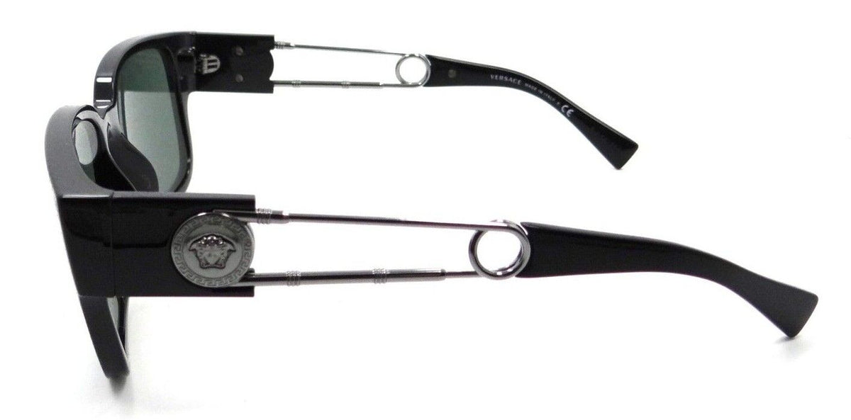 Versace Sunglasses VE 4412 GB1/71 57-18-140 Black / Dark Green Made in Italy-8056597526555-classypw.com-3