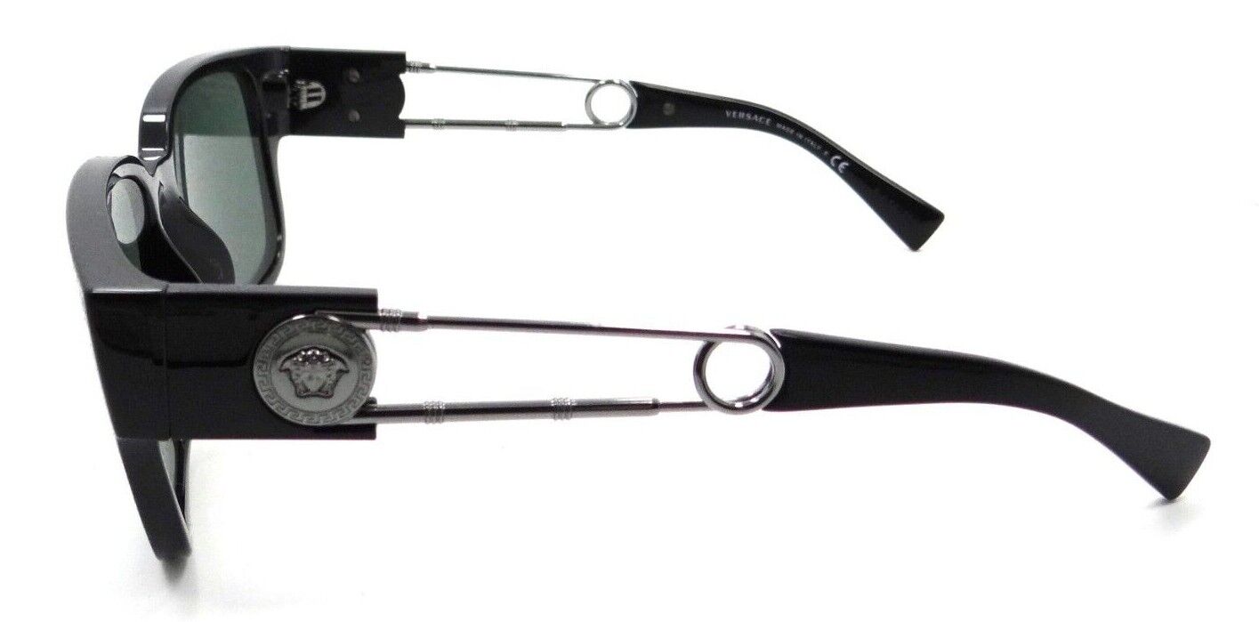 Versace Sunglasses VE 4412 GB1/71 57-18-140 Black / Dark Green Made in Italy-8056597526555-classypw.com-3