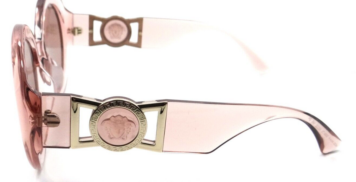 Versace Sunglasses VE 4414F 5339/73 55-22-145 Transparent Pink / Light Brown-8056597651554-classypw.com-3