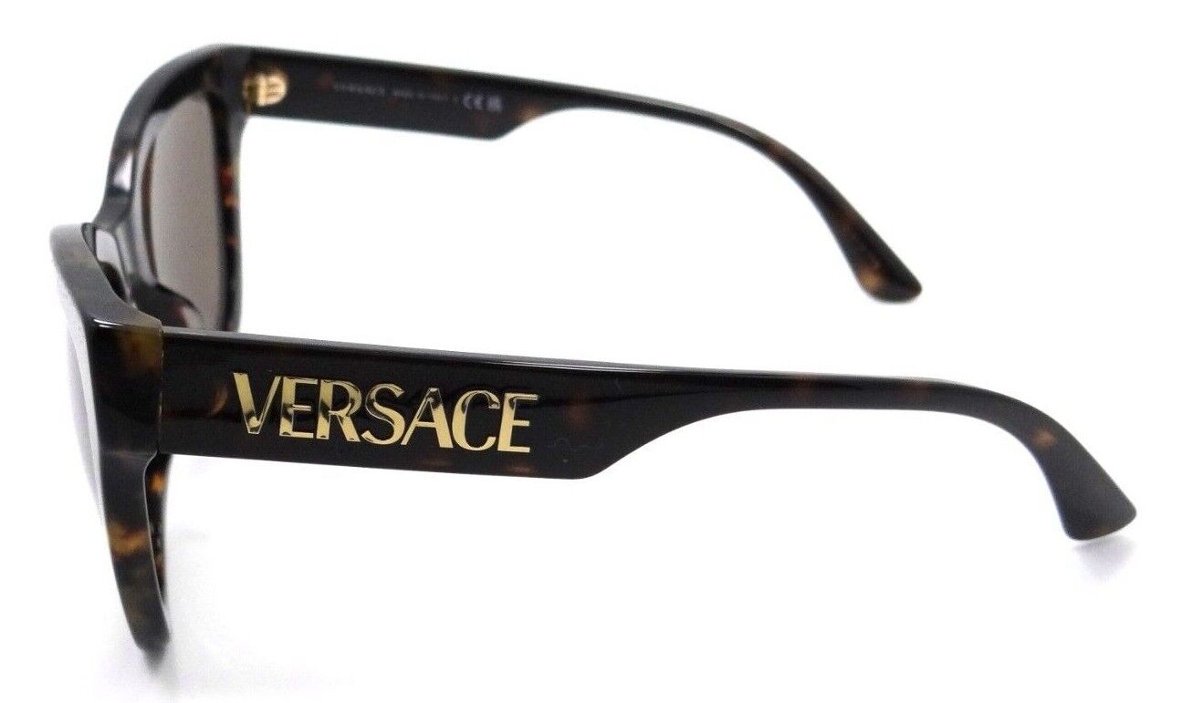 Versace Sunglasses VE 4417U 108/73 56-19-140 Havana / Dark Brown Made in Italy-8056597648943-classypw.com-2