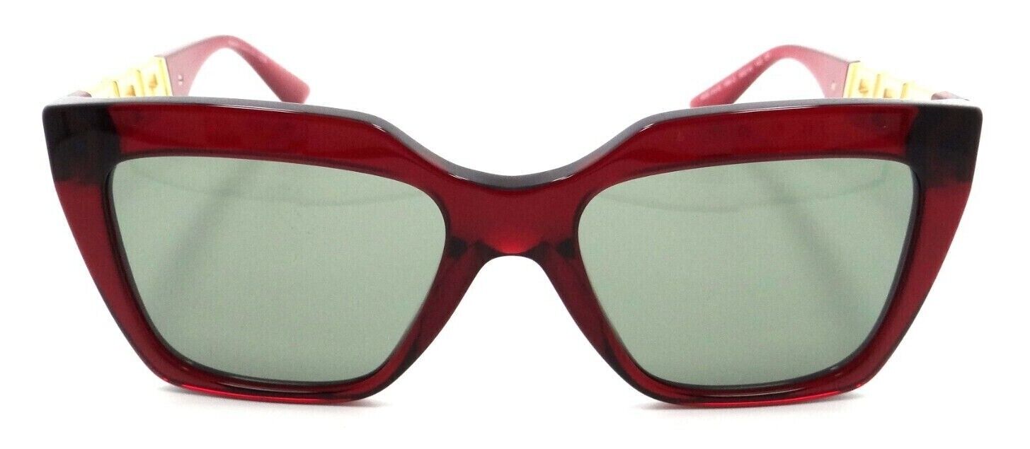 Versace Sunglasses VE 4418 388/2 56-19-145 Transparent Red / Green Made in Italy-8056597619950-classypw.com-2