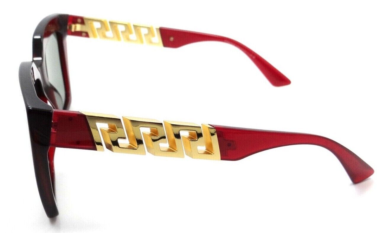 Versace Sunglasses VE 4418 388/2 56-19-145 Transparent Red / Green Made in Italy-8056597619950-classypw.com-3