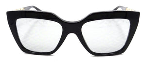 Versace Sunglasses VE 4418 GB1/AL 56-19-145 Black / Monogram Silver Italy