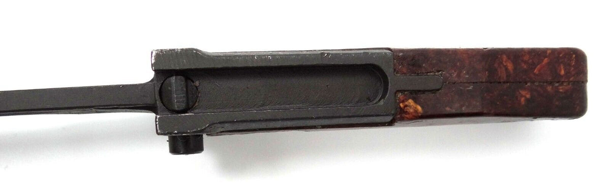 Vintage Bayonet VZ 58 Czech w/ Leather Scabbard Military Surplus 1970s-classypw.com-10