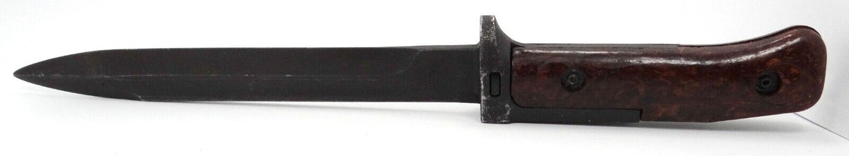 Vintage Bayonet VZ 58 Czech w/ Leather Scabbard Military Surplus 1970s-classypw.com-13