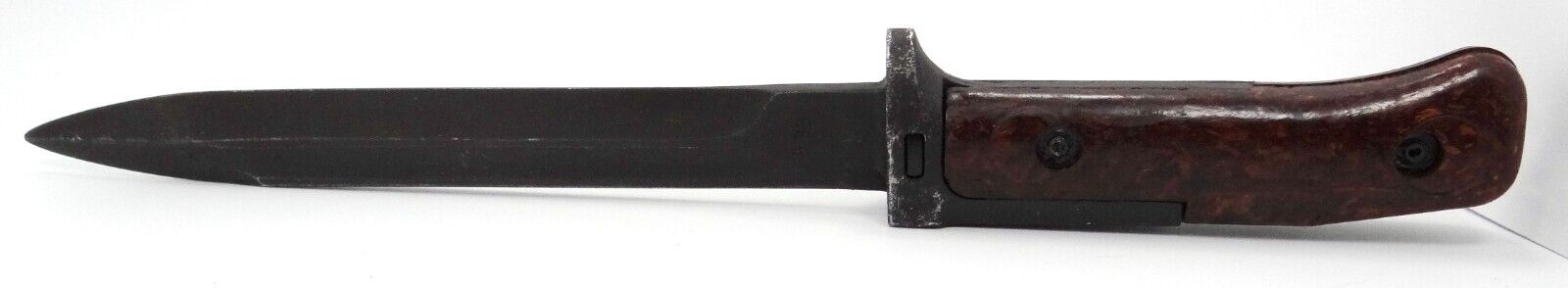 Vintage Bayonet VZ 58 Czech w/ Leather Scabbard Military Surplus 1970s-classypw.com-13