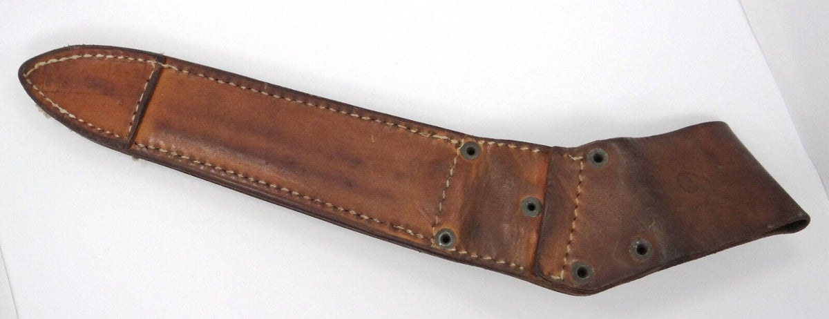 Vintage Bayonet VZ 58 Czech w/ Leather Scabbard Military Surplus 1970s-classypw.com-16